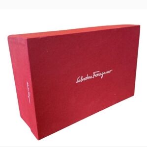 SALVATORE FERRAGAMO Authentic EMPTY BOX Gift SHOE BOX Container